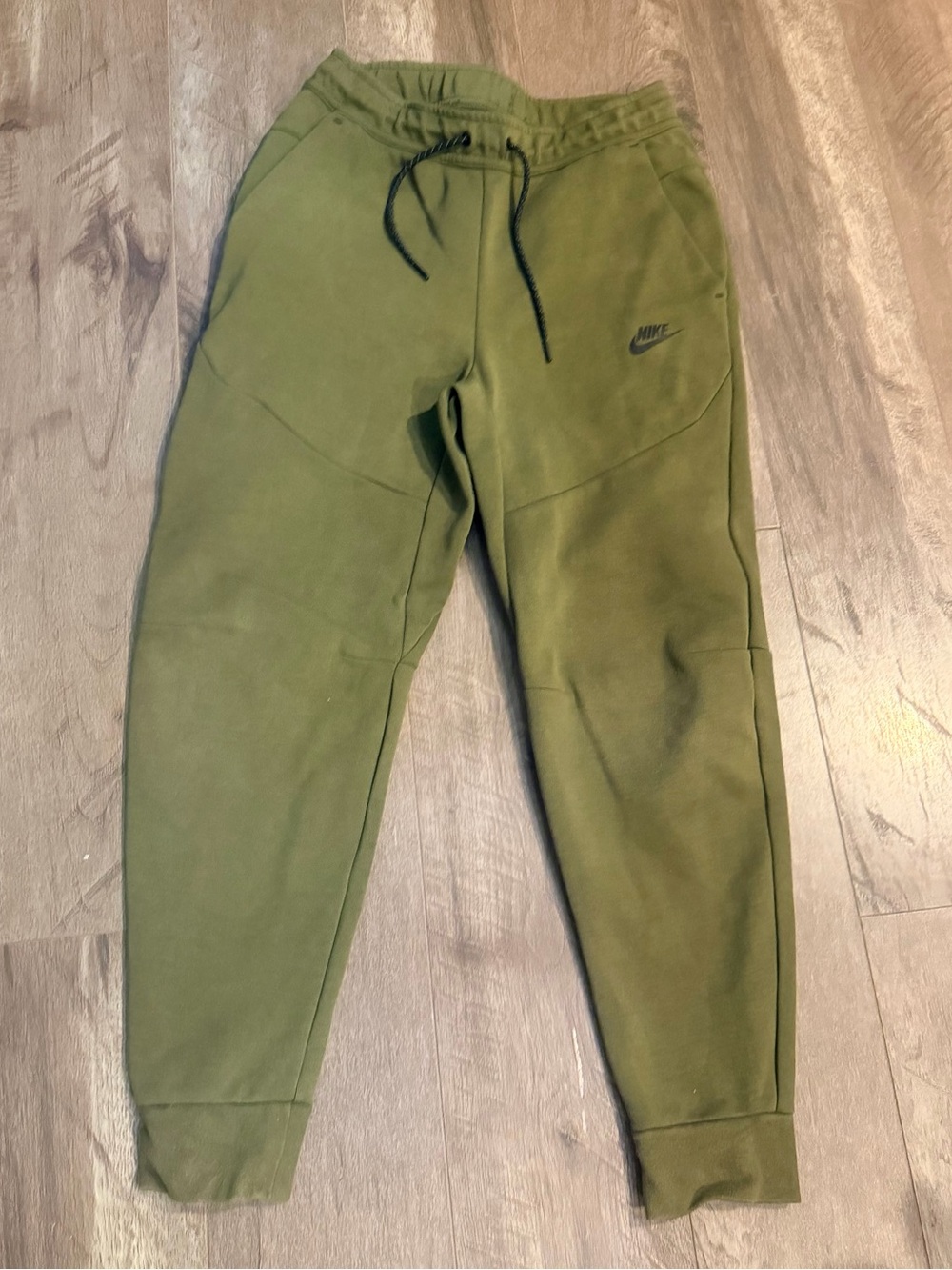 Nike Olive Green Men's Fleece Joggers